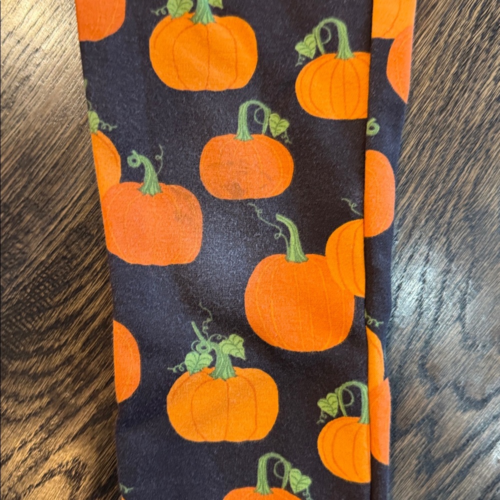 Gymboree Pumpkin Print Hoodie and Leggings - Picture 5 of 7